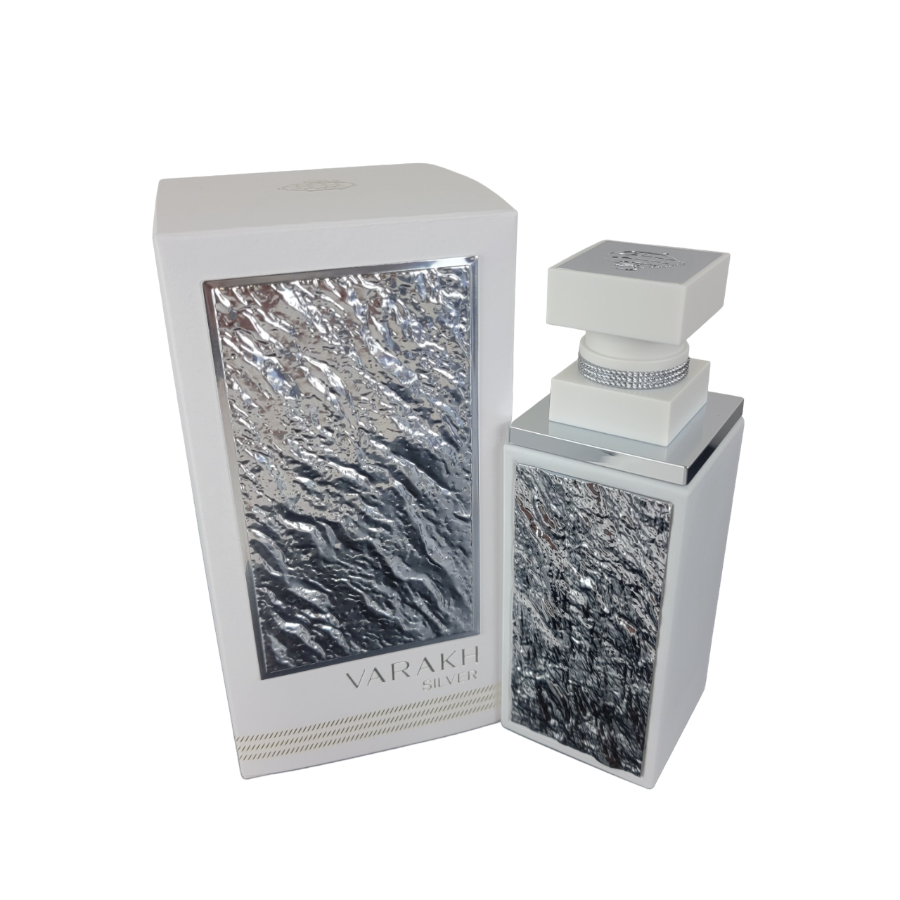 Eau de parfum argent Varakh par Fragrance World 100 ml 3,4 fl oz - Photo 1/1